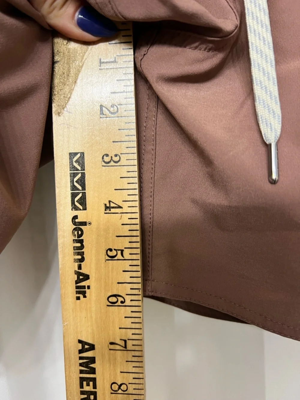 Vuori Trail Shorts Large Terracotta Brown Athletic Running Training Lined V341